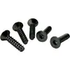 Fixadores de Soquete Hexagonal em Aço Carbono com Revestimento de Níquel Preto, Parafusos de Fixação de Prateleira, Parafusos de União de Ferro com Revestimento de Zinco Preto
