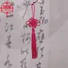 Borlas de nudo chino pequeñas al por mayor, colgantes largos de borla estilo chino, nudos chinos pequeños rojos