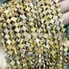 Olho de tigre verde 6MM dongling padrão vermelho pinho africano trevo de quatro folhas contas soltas grampo de cabelo diy acessórios de cabelo pulseira colar com contas atacado