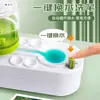 Lavador de Pinceles Cambio Automático de Agua Portacepillos del Inodoro Artefacto Lavador de Pinceles para Pintura Acuarela Limpiador de Pinceles Contenedor
