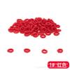 Color piña hebilla lazo nudo diy bola rojo cuerda pulsera accesorios material tejido a mano cuerda de mano accesorios de cuerda