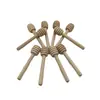 Palo de Madera Maciza para Abejas, Palo de Madera para Revolver Mermelada, Palo Mezclador para Degustación de Café y Té con Leche, Venta al por Mayor, Se Puede Hacer en Tamaño con Impresión