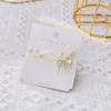 Horquilla de mariposa con diamantes de imitación de estilo coreano para mujer, pinza para el flequillo, pinza lateral, tocado sencillo, venta al por mayor de fábrica, novedad de 2022