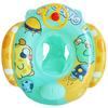 Lentejuelas sirena volante anillo de natación niños asiento para niños pequeños anillo barco para bebé niña agua equipo inflable