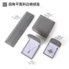 Nueva Caja de Joyería con Esquinas Redondas y Acabado Afelpado para Anillo, Colgante, Pendientes, Pulsera, Collar. Caja de Almacenamiento de Accesorios de Alta Calidad. En Stock