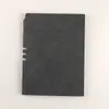 Cuaderno A5 Suave de Cuero Estilo Bolígrafo-Insertar, Piel Sintética PU para Notas de Reuniones de Oficina de Negocios, Diseño Clásico Estampado, Venta al por Mayor de Fábrica