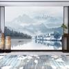 Nuevo Revestimiento de Pared Abstracto de Estado de Ánimo Estilo Chino, Pintura de Paisaje con Tinta, Papel Tapiz para Sala de Estar junto al Sofá, Pared de Fondo para TV, Estudio, Mural para Dormitorio