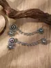 Venta Directa de Fábrica de Pendientes Metálicos de Estilo Retro Bohemio Étnico Europeo y Americano con Personalidad Única y Estilo Exótico
