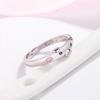 Anillo de cerdo estilo coreano para mujer, anillo abierto de cerdo fresco y lindo, anillo de animal, joyería de moda simple