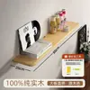 Estante flotante de madera maciza para almacenamiento, estantería de pared para sala de estar, estantería de pared para el hogar, estante de almacenamiento para cocina