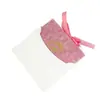 Convite rosa de veludo com carimbo dourado personalizado, conjunto de três peças para casamento, cartões de votos de casamento em acrílico, lembrancinhas de nicho de alta qualidade