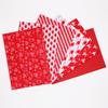 Dia dos Namorados presente de embrulho papel rosa ouro rosa pera papel cópia papel Amazon venda quente saco dobrável