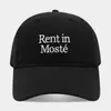 Gorra de Béisbol Bordada con Letras Retro de Moda Estilo Coreano Simple Versátil Casual Gorra Deportiva Sombrero de Sol para Compras