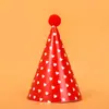 Sombrero de Cumpleaños de Llama Estilo Coreano Decoración para Fiesta de Cumpleaños Adultos Niños Desechable Sombrero de Cumpleaños con Pompón Mesa de Postres