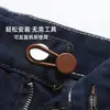 Hebilla de Cintura Ajustable Transfronteriza, Hebilla de Plástico, Hebilla Extensora de Cintura Desmontable, Botón sin Costura para Jeans, Botón Elástico, Universal