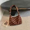 2026 Nuevo Estilo Coreano Moda Versátil Ola Maillard Punto Bolsa Tote Gran Capacidad Viaje Diario Hombro Cruzada