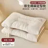 2026 Nuevo Modelo Almohada Original de Algodón y Lino con Forma Almohada para Estudiante Almohada de Soporte Cervical para Adultos Núcleo