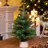 Novo estilo nórdico mini simulação nobesson mesa de jantar árvore de natal casa pequenas decorações de mesa enfeites de árvore
