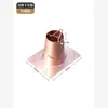 Vila de Cobre Vermelho Corrente de Chuva Corrente de Drenagem de Beiral Japonês Corrente de Chuva Corrente Guia de Água para Pátio Calha Calha Guia de Água Sino de Chuva Externo