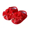 Zapatos de Bebé de Estilo Nuevo para Primavera y Otoño, de 0 a 12 Meses, Transfronterizos, con Punta Cerrada y Apertura en Forma de T, Zapatos Cálidos de Algodón para Niños en Primavera y Otoño