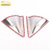 Adecuado para panel decorativo del triángulo trasero de Binzhi Binzhi electrochapado triángulo de la ventana trasera parche brillante apariencia autopartes