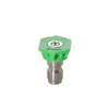 En Stock Máquina de Lavado de Autos de Alta Presión Boquilla de Acero Inoxidable Lavadora Pistola de Agua Conexión Rápida de 1/4 Serie de Boquillas de Cinco Colores