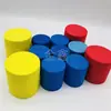 Pilares de Eva de Colores Personalizados Moldeo de Espuma Eva Corte de Línea de Arco Semicilíndrico de Eva Cilindro de Eva de Forma Especial