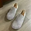 Zapatos Birkenstock Estilo Old Money, Zapatos Planos de Mocasín Poco Profundos Relajados Estilo Old Money, Zapatos Planos para Mujer, Mocasines Casuales