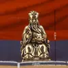 Adornos de Latón Señor de la Tierra Dama de la Tierra Buda Artesanías Metálicas tipo Latón Personajes de Cobre Puro Adornos Universales para el Hogar