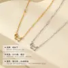 Collar de Cachorro Hueco Estilo Europeo y Americano de Plata de Ley S925 para Mujer, Cadena para Clavícula Regalo de Nicho de Alta Gama Francés