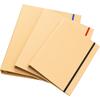 Nuevo álbum retro de papel kraft, carpeta, libro de información, álbum de reunión familiar, se puede personalizar LOGO, libro de hojas sueltas
