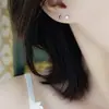 Pendientes Brillantes de Estrella y Luna para Mujer, Estilo Japonés y Coreano, Pendientes Personalizados Dulces Asimétricos de Estrella y Luna, Joyería para Orejas para Mejor Amiga Estudiante