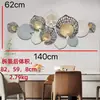 Relógio Moderno Nórdico Sala de Estar Simples Criativo Decoração de Parede Decoração de Casa Arte Silenciosa Luxuosa Decoração de Parede Pendurada