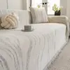Manta de Chenilla para Sofá Estilo Crema Universal Four Seasons Cubierta Completa de una Pieza Tela para Funda de Sofá 2026 Nuevo Cojín de Asiento Antideslizante