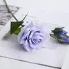 Mão Artificial Hidratante Flor Rosa 1 Flor 2 Botões Rosa Planta Artificial Decoração de Casa Casamento Planta Verde em Vaso Flor Falsa