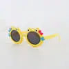 Gafas de sol para bebé lindo dibujos animados animal pequeño protección UV gafas de sol personalizadas marco suave de silicona gafas de protección ocular polarizadas