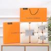 Venta al por mayor de fábrica Toalla de terciopelo coral Toalla de baño Caja de regalo Juego de tres piezas Personalizado Creativo Evento Regalos de bienestar
