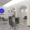 Espelho Tendência da Loja Mesmo Estilo, Espelho de Barbearia, Espelho de Chão, Espelho de Parede para Salão de Cabeleireiro, Espelho de Beleza de Alta Definição Específico para Salão