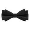 Pajarita blanca de moda negra para hombre, vestido formal, banquete de negocios, novio, boda, vestido de novia, lazo, padrino de boda, moda