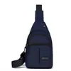 Bolso de pecho transfronterizo para hombre, nuevo estilo, casual de negocios, tela Oxford impermeable, bolso cruzado, gran capacidad, adecuado para viajes al aire libre