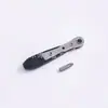 Destornillador de Mini Trinquete de 36 Dientes para Espacios Pequeños, Herramienta de Llave Destornillador de Esquina en Forma de L Bidireccional Avance y Retroceso