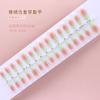 30 piezas de tira desnuda de tamaño dividido prefabricada para nail art, especial para tienda de uñas, pieza de uña semi-manual desmontable de uso real, nuevo estilo chino