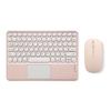 Teclado Bluetooth Redondo com Toque de Tecla Adequado para iPad Samsung Telefone Celular Sucção Magnética Mágico Tablet Teclado Externo de Carregamento Sem Fio