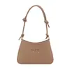 Bolso Cruzado de Hombro para Mujer 2025 Nuevo Casual Color Sólido Textura Retro Casual Moda