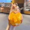 Llavero Colgante Creativo Realista con Sabor a Fruta, Divertido Juguete de Comida de PU para Llavero de Bolsa, Pequeño Regalo