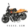 Juguetes de Modelo de Motocicleta de Aleación con Retroceso Transfronterizos Adornos de Escritorio Motocicleta Muñeca Clip Infantil Máquina de Juegos Regalos Venta al por Mayor
