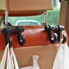 Nuevos Ganchos para Coche Ganchos Ocultos Multiusos Ganchos para Coche Ganchos para Colgar en el Asiento Trasero Ganchos para el Respaldo Venta al por Mayor
