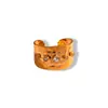 Anillo Abierto Geométrico Plegado Incrustado de Diamantes de Acero Inoxidable Anillo para Dedo Índice de Alta Gama de Nicho Joyería de Moda Transfronteriza Europea y Americana para Mujeres