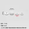 Suministrado directamente por el fabricante: Broches de presión de resina blanca T3T5T8 para ropa protectora, mascarillas protectoras, bolsas de embalaje, botones de presión de plástico