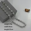 Moda Transfronteriza Collar Pulsera Big Nostril Cadena de Grano de Café Chapada en Oro de 18 Quilates